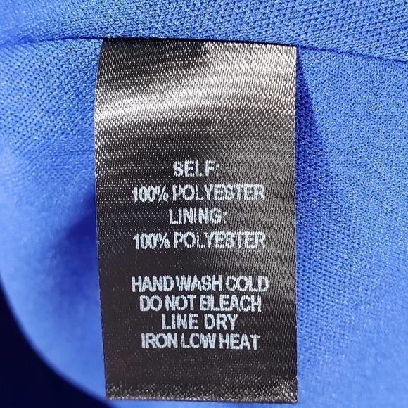 Lulu's Bell Sleeve Mini Dress Royal Blue Size Small - Picture 6 of 8